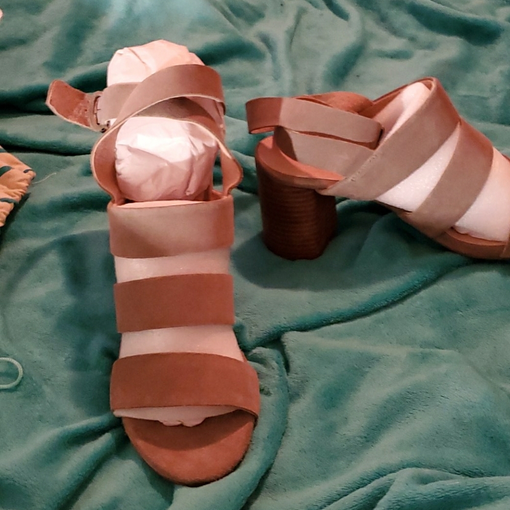 Seychelles Antiques Suede Strappy Heel